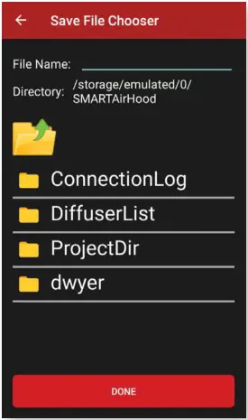 Dwyer SAH Series SMART Air Hood Balancing Instrument SMART Air Hood App Software - BRANCHES 5