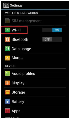 Dwyer SAH Series SMART Air Hood Balancing Instrument SMART Air Hood App Software - CONNECTING TO A WI-FI NETWORK 3