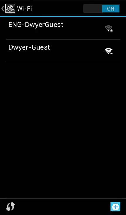 Dwyer SAH Series SMART Air Hood Balancing Instrument SMART Air Hood App Software - CONNECTING TO A WI-FI NETWORK 4