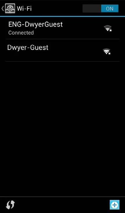 Dwyer SAH Series SMART Air Hood Balancing Instrument SMART Air Hood App Software - CONNECTING TO A WI-FI NETWORK 6