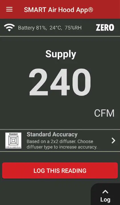 Dwyer SAH Series SMART Air Hood Balancing Instrument SMART Air Hood App Software - Cover 2