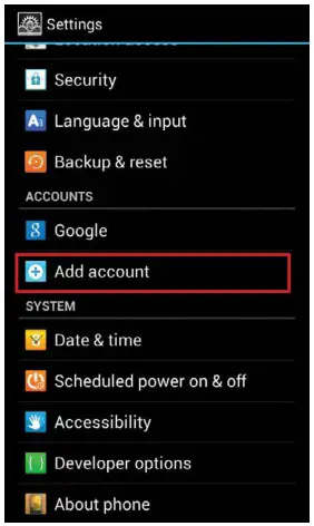 Dwyer SAH Series SMART Air Hood Balancing Instrument SMART Air Hood App Software - SETTING UP A GOOGLE ACCOUNT 1