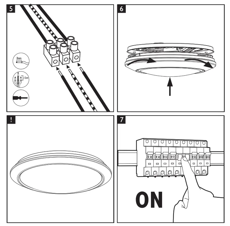 PHILIPS 33362 Cinnabar Ceiling Light - fIG 1