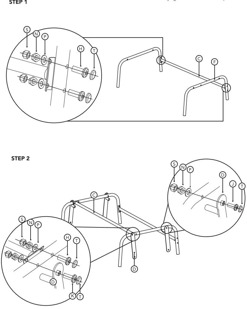 VonHaus 2522117 2 Seater Glider Bench - Fig2