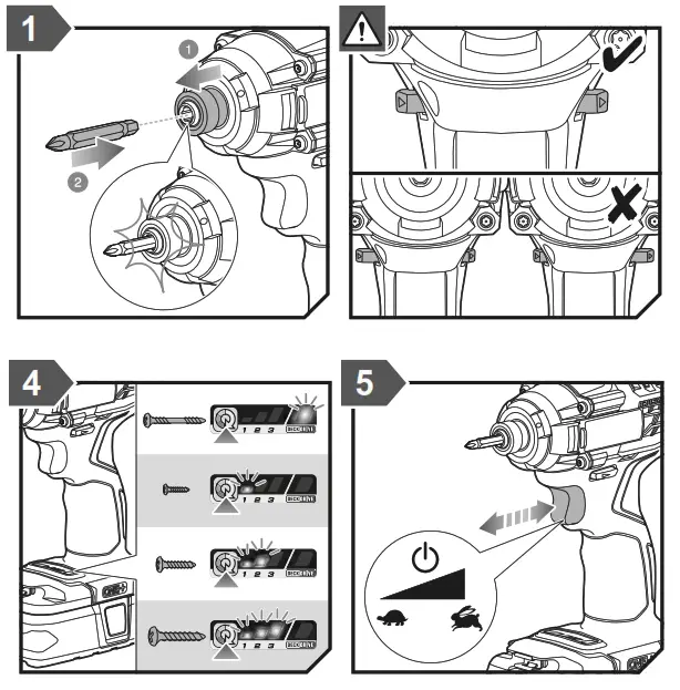 RYOBI R18IDBL 18V Brushless Impact Driver - 2