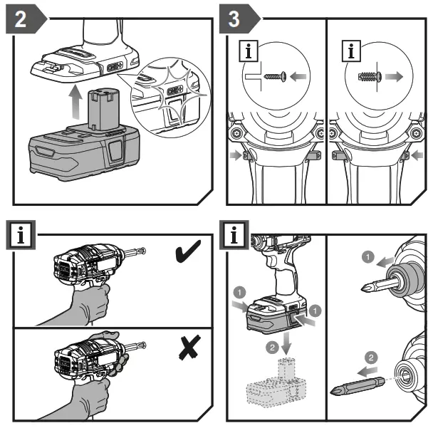 RYOBI R18IDBL 18V Brushless Impact Driver - 3