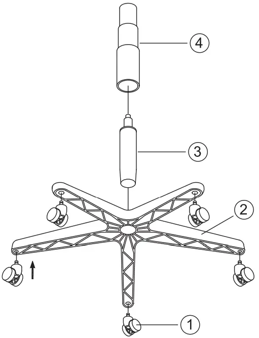 LORELL LLR86201,LLR86908,LLR86909 Mesh - Step 1
