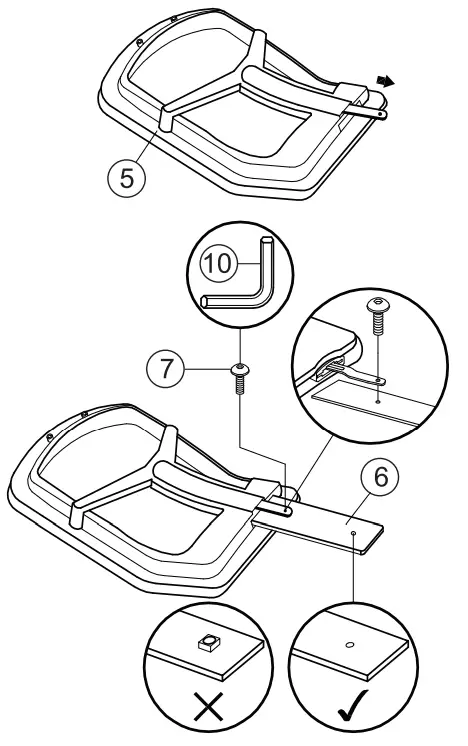 LORELL LLR86201,LLR86908,LLR86909 Mesh - Step 2