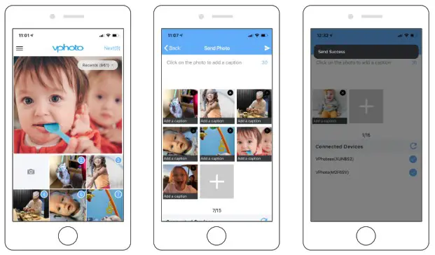 NexFoto NF W10C 10 1 Smart Digital Picture Frame - UPLOADING PHOTOS AND VIDEOS 3