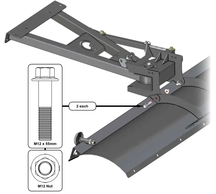 SUPERATV Plow Pro 72 Inch Snow Plow - INSTALLATION INSTRUCTIONS 4