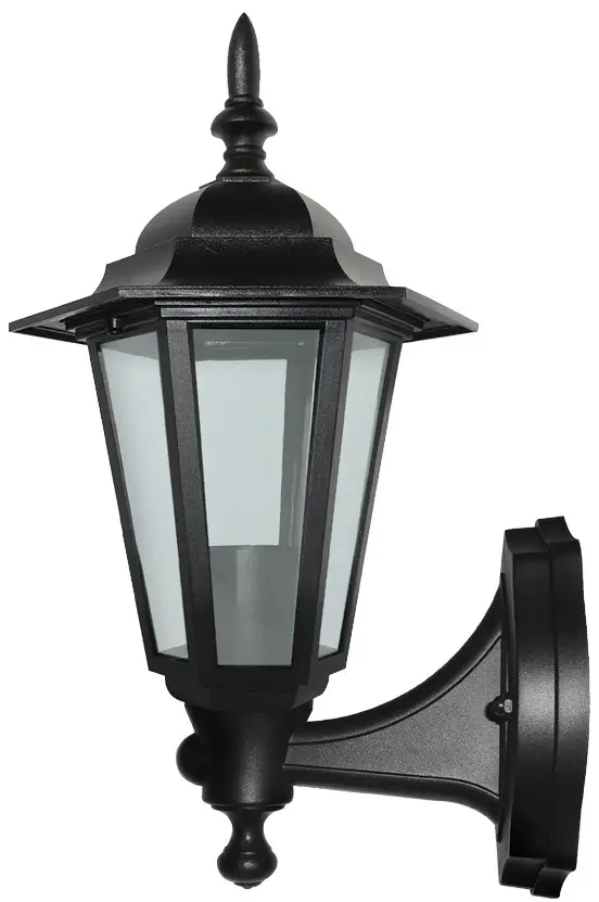 Eterna L60B Polycarbonate Full Lantern Wall Light