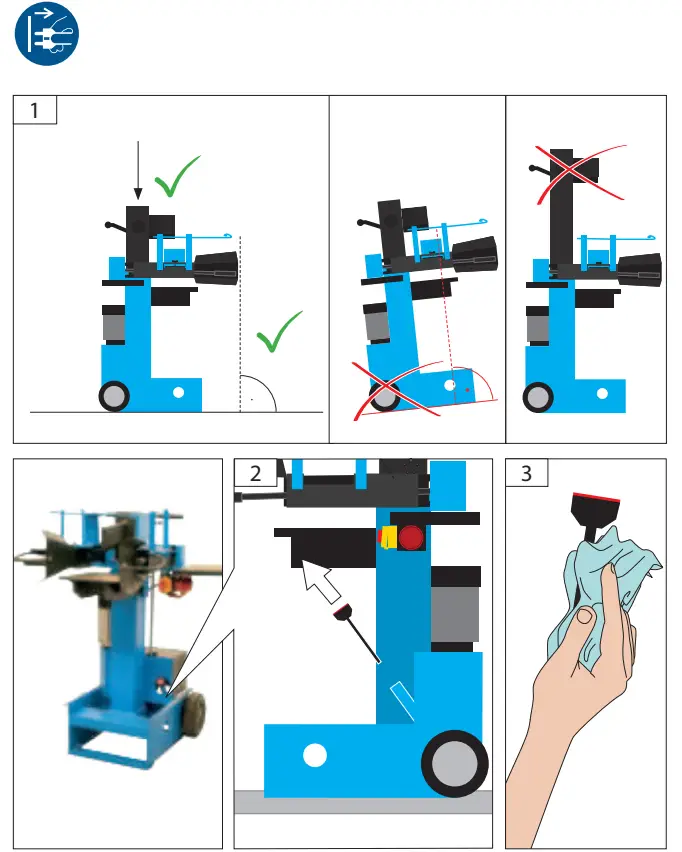 Gude-GHS-500-6TE-Log-Splitter-FIG-8