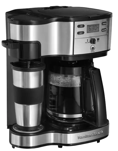 Hamilton Beach 49980A 2 Way Programmable Coffee Maker-