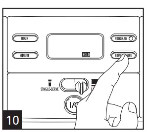 Hamilton Beach 49980A 2 Way Programmable Coffee Maker-fig13
