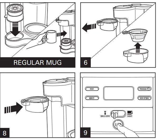 Hamilton Beach 49980A 2 Way Programmable Coffee Maker-fig4