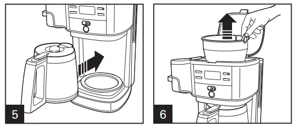 Hamilton Beach 49980A 2 Way Programmable Coffee Maker-fig9