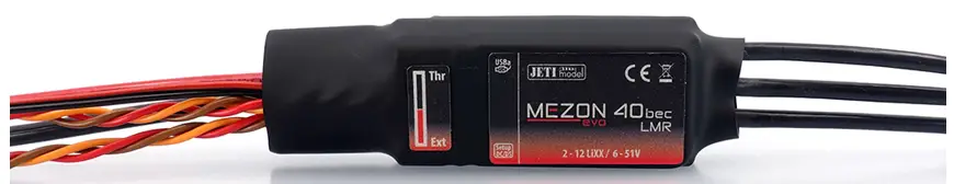 JETI MEZON-EVO Electronic Speed Controller for BLDC Motor