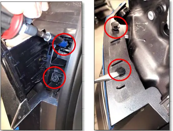 HORIZON GLOBAL CQT76589 Trailer Hitch Class III Instruction Manual - Using flat head screwdriver