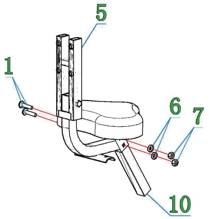 maxcare MAX-J02QB917G Exercise Bike fig 10