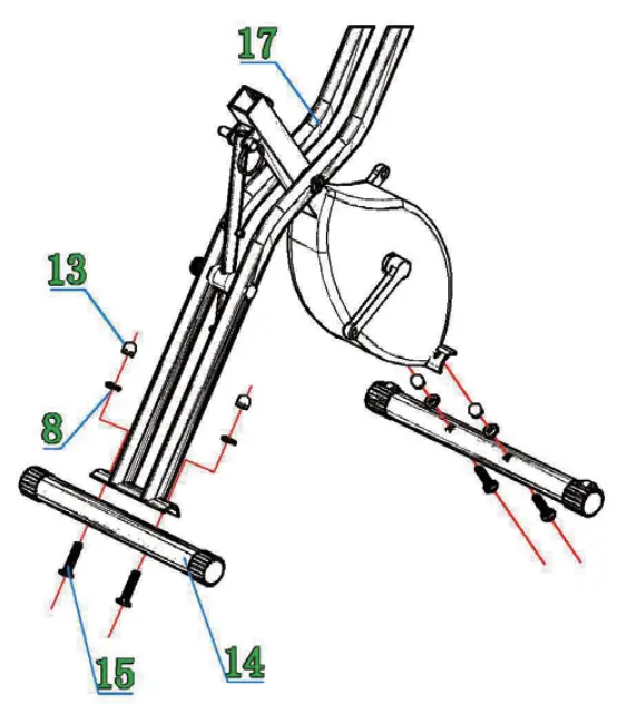 maxcare MAX-J02QB917G Exercise Bike fig 13