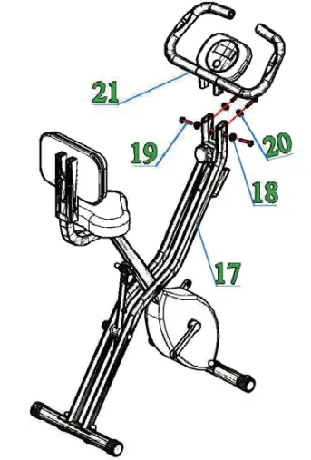maxcare MAX-J02QB917G Exercise Bike fig 4