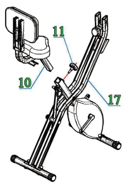 maxcare MAX-J02QB917G Exercise Bike fig 5