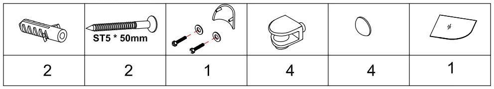 Burlington FC7 43cm Corner Unit EXC Basin-fig5