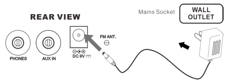 JENSEN CD-660 Portable Bluetooth Digital Music System with CD Player - fig