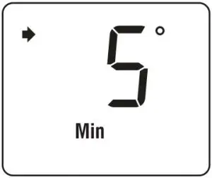 Display and default setting