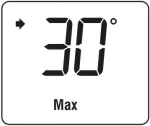 Display and default setting