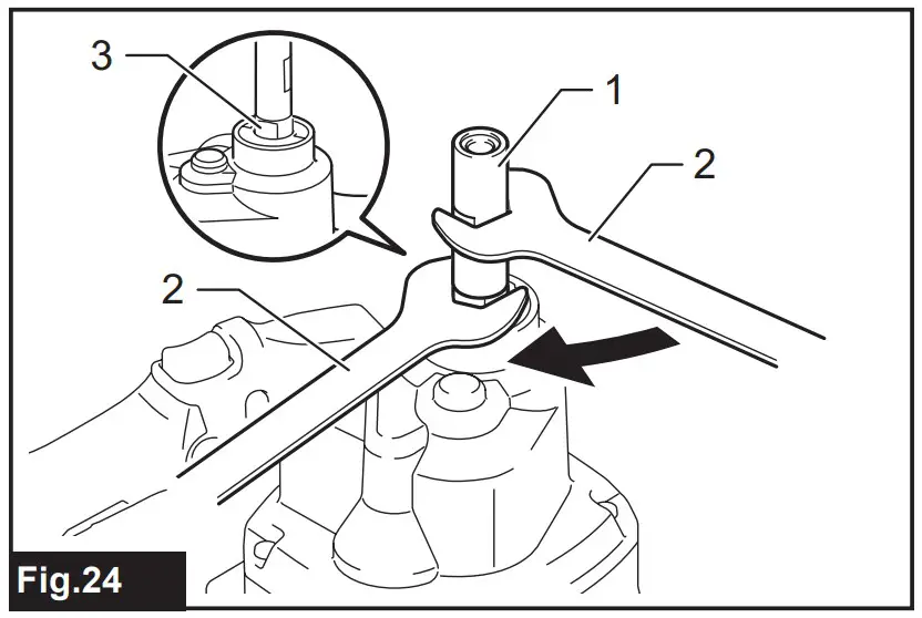 Shaft holder Installation
