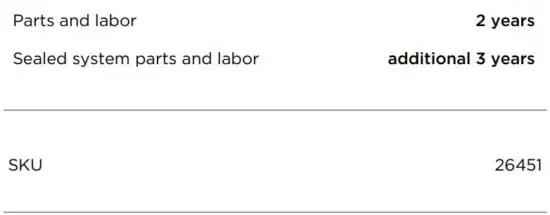 FIG 6 SPECIFICATIONS