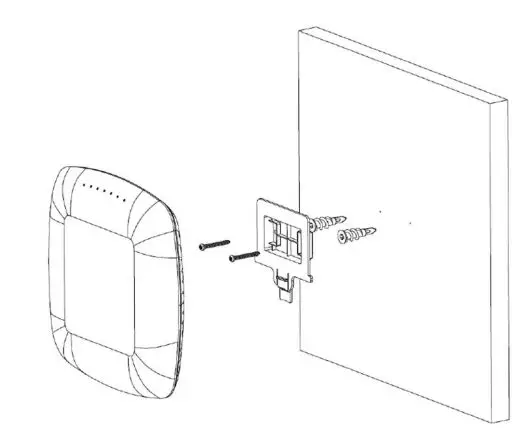 EnGenius DuraFon Roam BU Digital Long Range SIP Cordless Telephone User Manual - Wall mount the Base Station