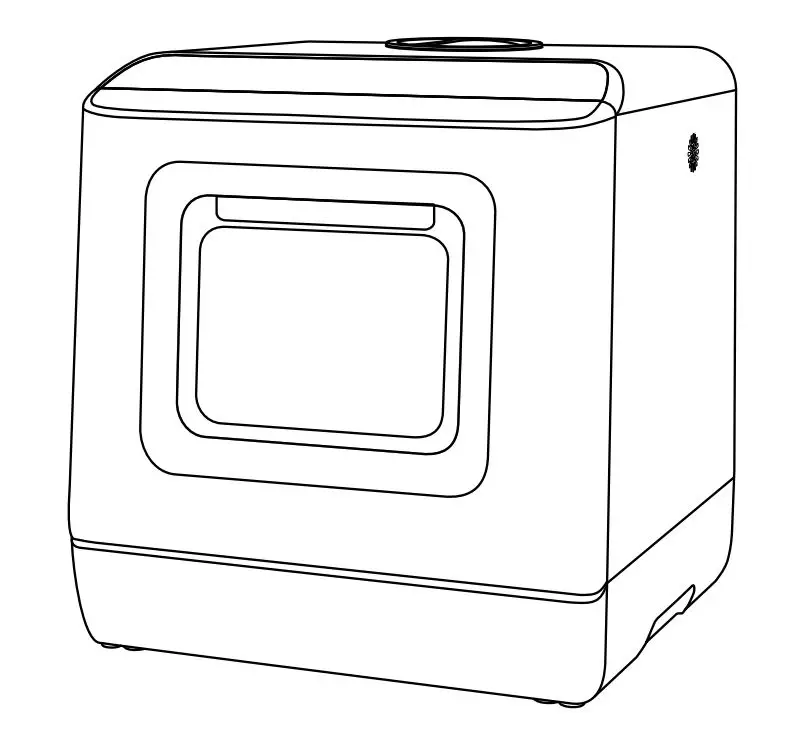 Iagreea Tdqr05 Portable Countertop Dishwasher User Manual