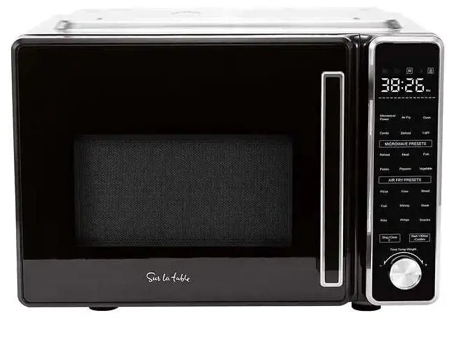 sur la table SLT-1900 Microwave Oven with Air Fryer