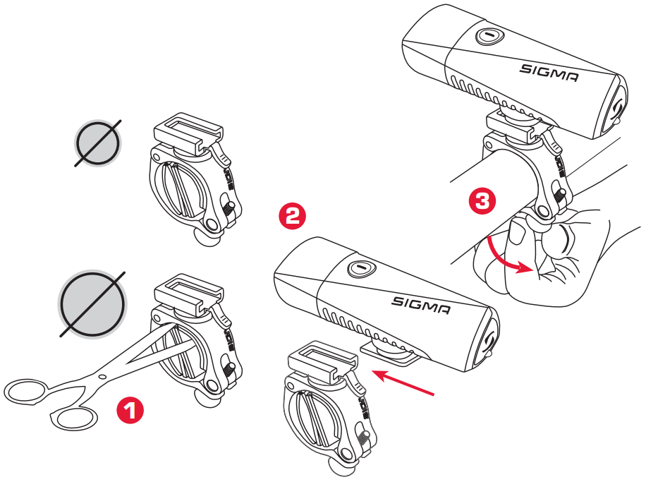 SIGMA Buster 700 Headlight - FIGURE 6