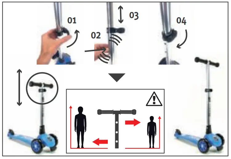SCOOT AND RIDE Highwaykick 3 Scooter with LED Wheels-fig4