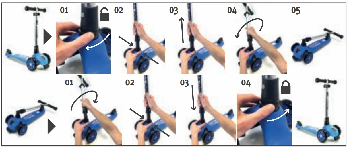 SCOOT AND RIDE Highwaykick 3 Scooter with LED Wheels-fig6