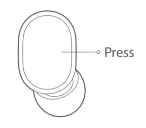 XIAOMI TWSEJ04LS True Wireless Earbuds Basic - Function1