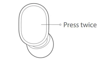 XIAOMI TWSEJ04LS True Wireless Earbuds Basic - Function8