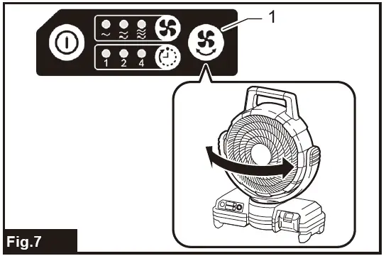 makita DCF203 Cordless Fan fig-9