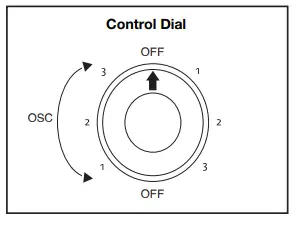 Comfort Zone CZHV81T Series 8 Inch Turbo Fan with Oscillation - 1