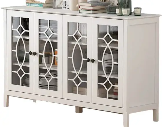 FUFU GAGA LJY-KF390007-01 White-Drawer Standard Dresser