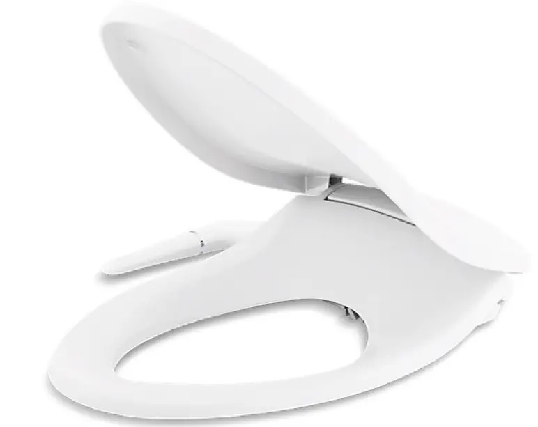KOHLER K-5724 Puretide Quiet-Close Elongated Manual Bidet Toilet Seat