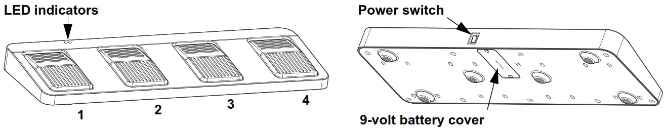 CHAUVET DJ 4BAR Quad ILS Wash Lighting Solution Fitted - 3