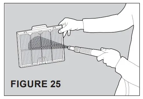 Cleaning the Filter Screens