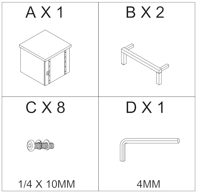 ASHLEY A4000506 Laddford Accent Cabinet - 1