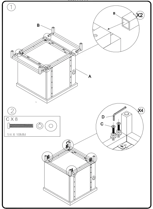 ASHLEY A4000506 Laddford Accent Cabinet - 4