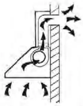 Euro Appliances EBB900BK3R Alfresco Canopy Rangehood - diameter