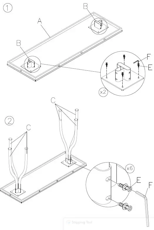 ASHLEY D284113 Odium Rectangular Drm Counter Table Set-fig-2